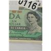 Image 2 : 1967 CANADIAN 1 DOLLAR BANK NOTE - CENTENNIAL YEAR ISSUE