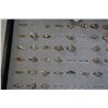 Image 2 : TRAY OF 53 STERLING RINGS