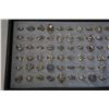 Image 2 : TRAY OF 72 STERLING RINGS