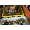Image 2 : LOT OF BRASS MINIATURES, BUNNY FIGURES, BUSTS, AND GLASS DOOR KNOBS