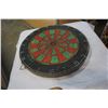 Image 2 : DEEBEE DART BOARD AND BURL CLOCK
