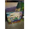 Image 2 : 2 OIL PAINTINGS ON CANVAS BY PATZ