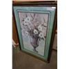 Image 1 : LARGE DECORATIVE FLOWER PRINT