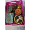 Image 2 : LOT OF ANTIQUE TINS
