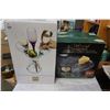 Image 1 : 7 PIECE CHAMPAGNE BOUQUET SET AND WEXFORD 2 PIECE FOOTED CAKE SET