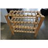 Image 3 : WOOD WINE RACK