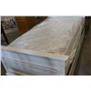 Image 2 : STANLEY SINGLE SIZE WHITE NED FRAME W/ UNDER BED STORAGE AND MATTRESS