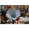 Image 7 : FAIRY LAMP AND ART GLASS LAMP - 1 BROKEN SHADE