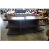Image 1 : MODERN ESPRESSO FINISH ENTERTAINMENT STAND