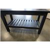 Image 2 : BLACK 2 TIER SIDE TABLE
