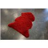 Image 1 : RED WOOL RUG