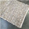 Image 2 : NEW 3'X2' WHITE LEATHER AREA CARPET HANDMADE FROM INDIA