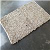 Image 1 : NEW 3X5 WHITE LEATHER AREA CARPET HANDMADE FROM INDIA