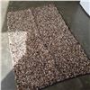 Image 1 : NEW 4X6 MOSAIC LEATHER AREA CARPET HANDMADE FROM INDIA