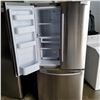 Image 2 : 32 INCH SAMSUNG STAINLESS FRENCH DOOR FRIDGE WITH BOTTOM FREEZER DRAWER, TESTED AND WORKING GUARANTE
