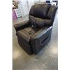 Image 2 : LEATHER ELECTRIC RECLINER