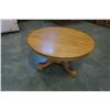 Image 1 : ROUND OAK COFFEE TABLE