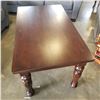 Image 2 : NEW ASHLEY MAHOGNAY FINISH TALL COFFEE TABLE - RETAIL $799
