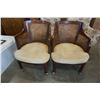 Image 1 : 2 HENDREDSON CANE BACK CHAIRS