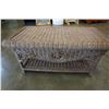 Image 3 : WICKER BENCH