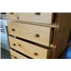 Image 3 : 6 DRAWER PINE HIGHBOY DRESSER