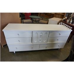 8 DRAWER WHITE DRESSER