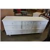 Image 1 : 8 DRAWER WHITE DRESSER