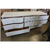 Image 2 : 8 DRAWER WHITE DRESSER