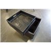 Image 2 : LEATHER STORAGE OTTOMAN