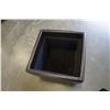 Image 3 : LEATHER STORAGE OTTOMAN