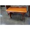 Image 2 : MAPLE 1 DRAWER DESK AND STOOL