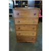 Image 1 : VINTAGE 5 DRAWER DRESSER