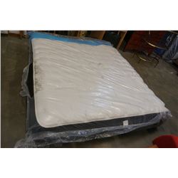 KINGSIZE SEALY POSTUREPEDIC GRAND LUXE EURO PLUSH TOP MATTRESS, MINOR DIRT SCUFF