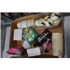 Image 2 : LOT OF MEMORY FOAM SLIPPERS, FOOT WARMING SLIPPERS, AND BATH BOMBS
