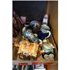 Image 2 : LOT OF COLLECTABLE MUGS, COTTAGE TEAPOT AND CUP SET, VASES