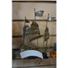 Image 2 : METAL PIRATE SHIP AND TIN PENGUIN