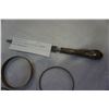 Image 2 : STERLING HANDLE LETTER OPENER AND BRACELETS