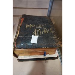 LEATHER ANTIQUE BIBLE