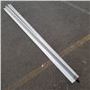 Image 1 : 6 PIECES OF 10 FOOT WHITE ALUMINUM DRIP FLASHING