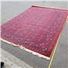 Image 1 : NEW 8X11 FRINGED AREA CARPET HANDMADE FROM INDIA