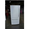 Image 1 : WHITE KENMORE 30 INCH REFRIDGERATOR WITH BOTTOM FREEZER DRAWER, GUARANTEED TESTED AND WORKING