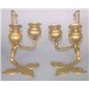 Image 1 : 1 PAIR OF TIFFANY STUDIOS DOUBLE ARM CANDLESTICKS