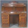 Image 1 : 1 RENISSANCE REVIVAL BURL WALNUT DOUBLE PEDESTAL