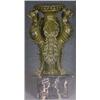 Image 1 : 1 MAJALICA POTTERY 42 WING GRIFFIN PEDESTAL on ma