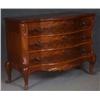 Image 1 : 1 VICTORIAN MAHOGANY DRESSER with serpentine draw