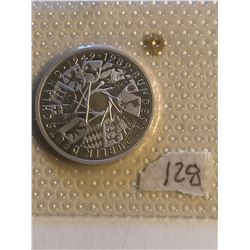 1989 Silver Germen Federal Republic 10 Marks BUNDESREPUBLIK DEUTSCHLAND in Original Package