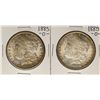 Image 1 : Lot of (2) 1885-O $1 Morgan Silver Dollar Coins