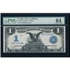 Image 1 : 1899 $1 Black Eagle Silver Certificate PMG 64