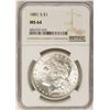 Image 1 : 1881-S $1 Morgan Silver Dollar Coin NGC MS64