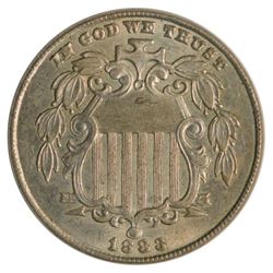 1883 Shield Nickel Coin